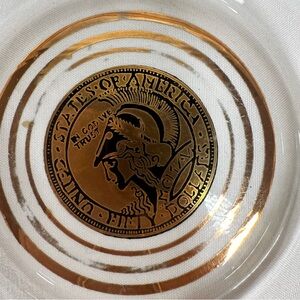 Vintage Coin Ashtray